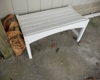 Polywood bench