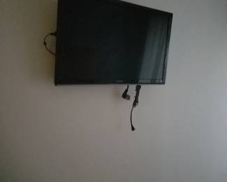 TV with bracket