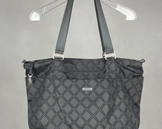 Baggallini Gray Geometric Venue Tote Bag