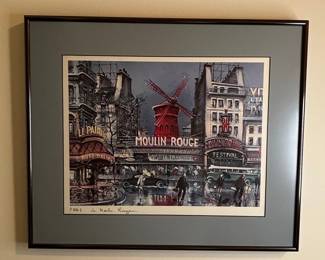 Maurice Legendre Paris Le Moulin Rouge Print - Krisarts Edition