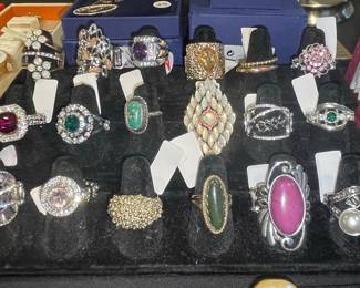 Costume Jewelry Rings 