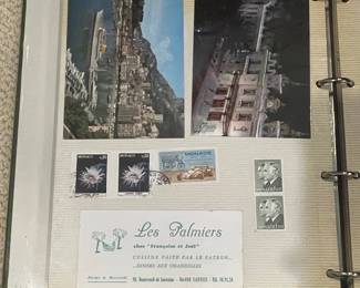 Vintage Postcard & Ephemera Collection Featuring European Landmarks and Art