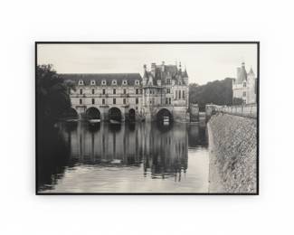 Château de Chenonceau Black and White Photographic Print