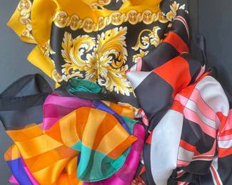 Vintage Silk Scarves