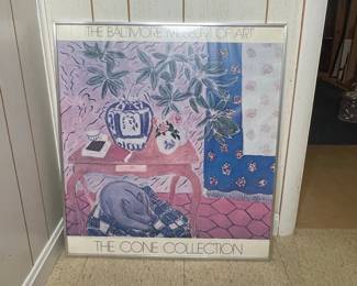 The Baltimore Museum of Art The Cone Collection Exhibition Poster