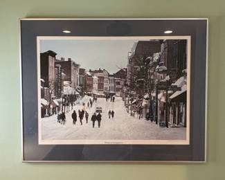 Fred J. Maroon 'Winter in Georgetown' Photographic Print