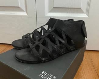 Eileen Fisher Nest Gladiator Sandals