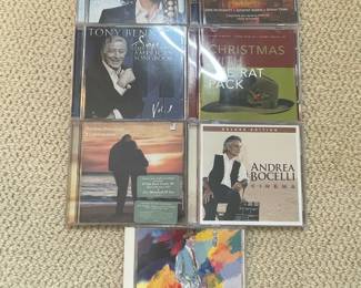 Vintage Music Compact Discs (Christmas and Vocal)
