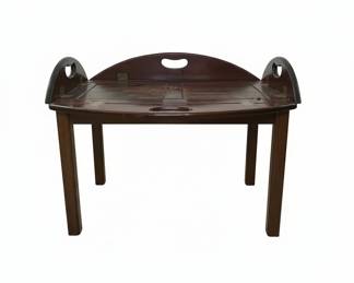 Mahogany Butler Tray Coffee Table