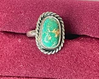 Southwestern Style Turquoise Ring