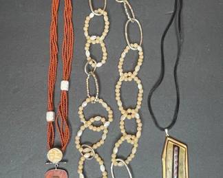 Vintage Designer and Artisan Necklaces: Sigrid Olson & Sterling Silver