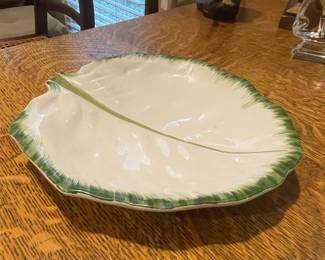 Nove Z.A. Leaf-Shaped Serving Dish for Tiffany & Co.