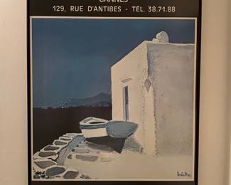 Galerie La Licorne André Bricka Exhibition Poster
