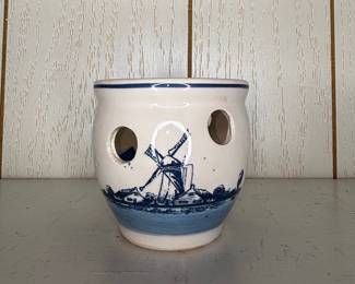 Delfts Blauw Handpainted Bulb Planter