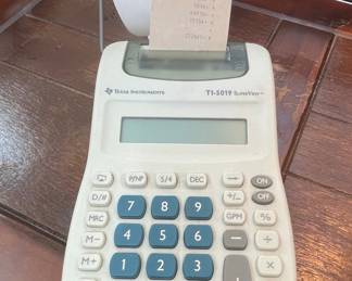 Texas Instruments TI-5019 SuperView Printing Calculator