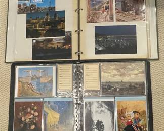 Vintage Postcard & Ephemera Collection Featuring European Landmarks and Art