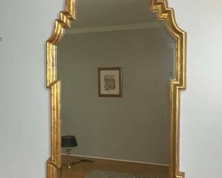 LaBarge Hollywood Regency Giltwood Mirror