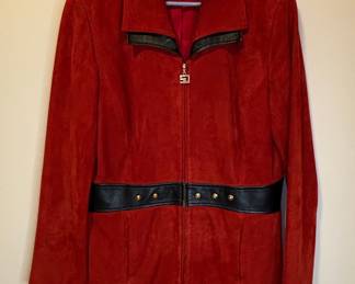 St. John Sport by Marie Gray Suede Jacket