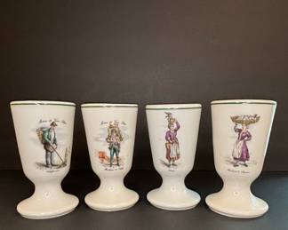 Pillivuyt Metiers de Vieux Paris Egg Cups