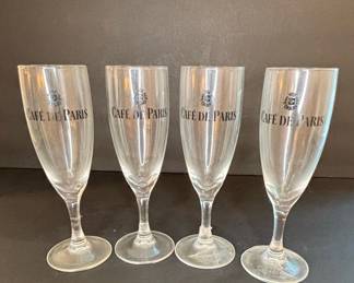 Café de Paris Champagne Flutes