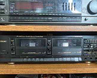 TEAC Stereo Double Reverse Cassette Deck