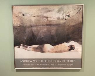 Andrew Wyeth: The Helga Pictures Exhibition Poster