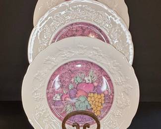 Gien Les Délices Salad Plate