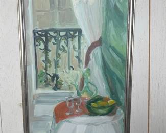 Impressionist Style Still Life Oil Painting