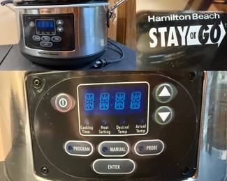 Hamilton Beach Set & Forget 6-Quart Programmable Slow Cooker