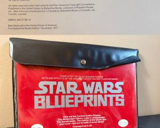 Star Wars Blueprints first-edition portfolio set Ballantine Books November 1977