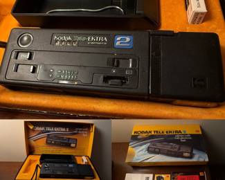 Vintage 70’s-80’s Kodak Tele-Ektra 2 camera 110 film Original Box