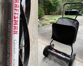 Craftsman Quiet Cut 18-Inch Push Reel Lawn Mower
