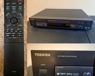  Toshiba SD-2300 DVD player and NUON-enabled home theater system & Remote