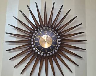 Sunburst Wall Clock