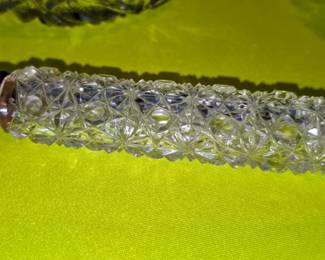 American Brilliant Cut Glass Perfume Vial