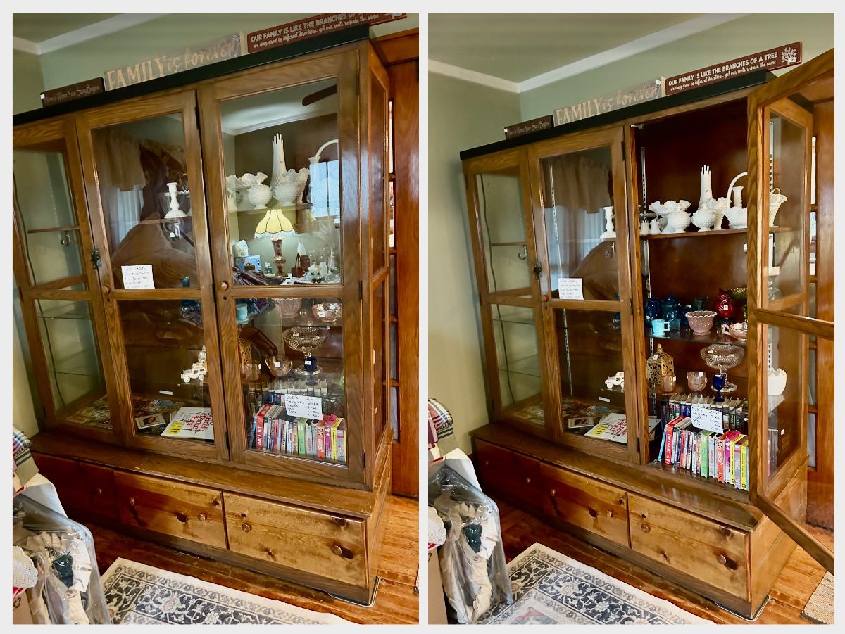 Great vintage display case from Mr. Sudomir's class in the old Barberton High School lab