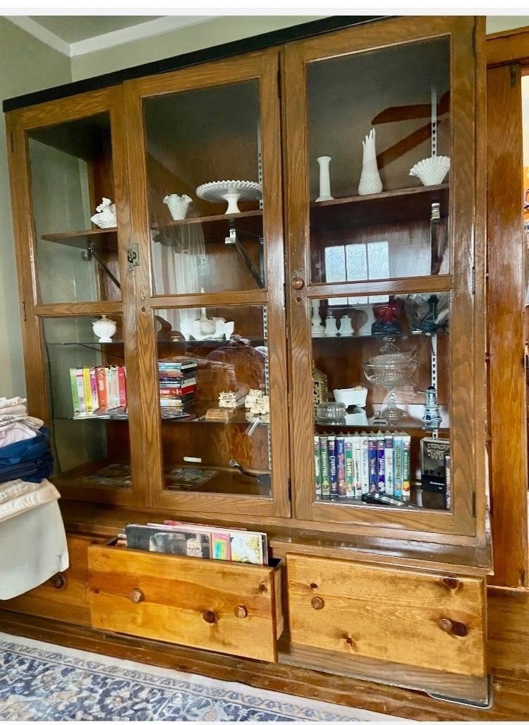 Great vintage display case from Mr. Sudomir's class in the old Barberton High School physics  lab