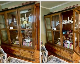 Great vintage display case from Mr. Sudomir's class in the old Barberton High School lab