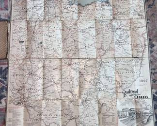 Great old railroad map!