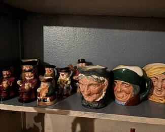 Royal Doulton Character & Toby Jugs
