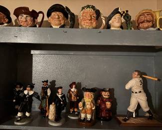 Royal Doulton Character & Toby Jugs