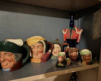 Royal Doulton Character & Toby Jugs