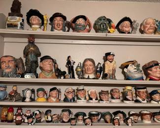 Royal Doulton Character & Toby Jugs