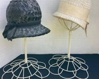 Hat displays & vintage hats