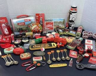 Miniature Coca-Cola collectibles