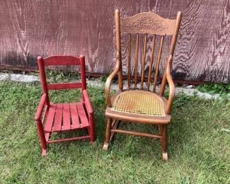 Vintage Children's rockers