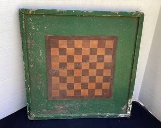 Folk art checker board