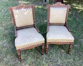 Victorian chairs