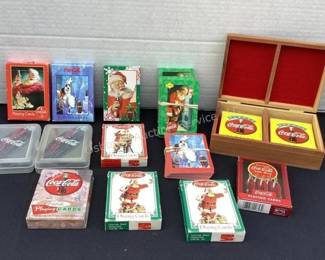 Coca-Cola playing cards
