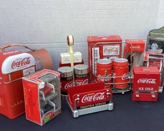 Coca-Cola salt & peppers and more
